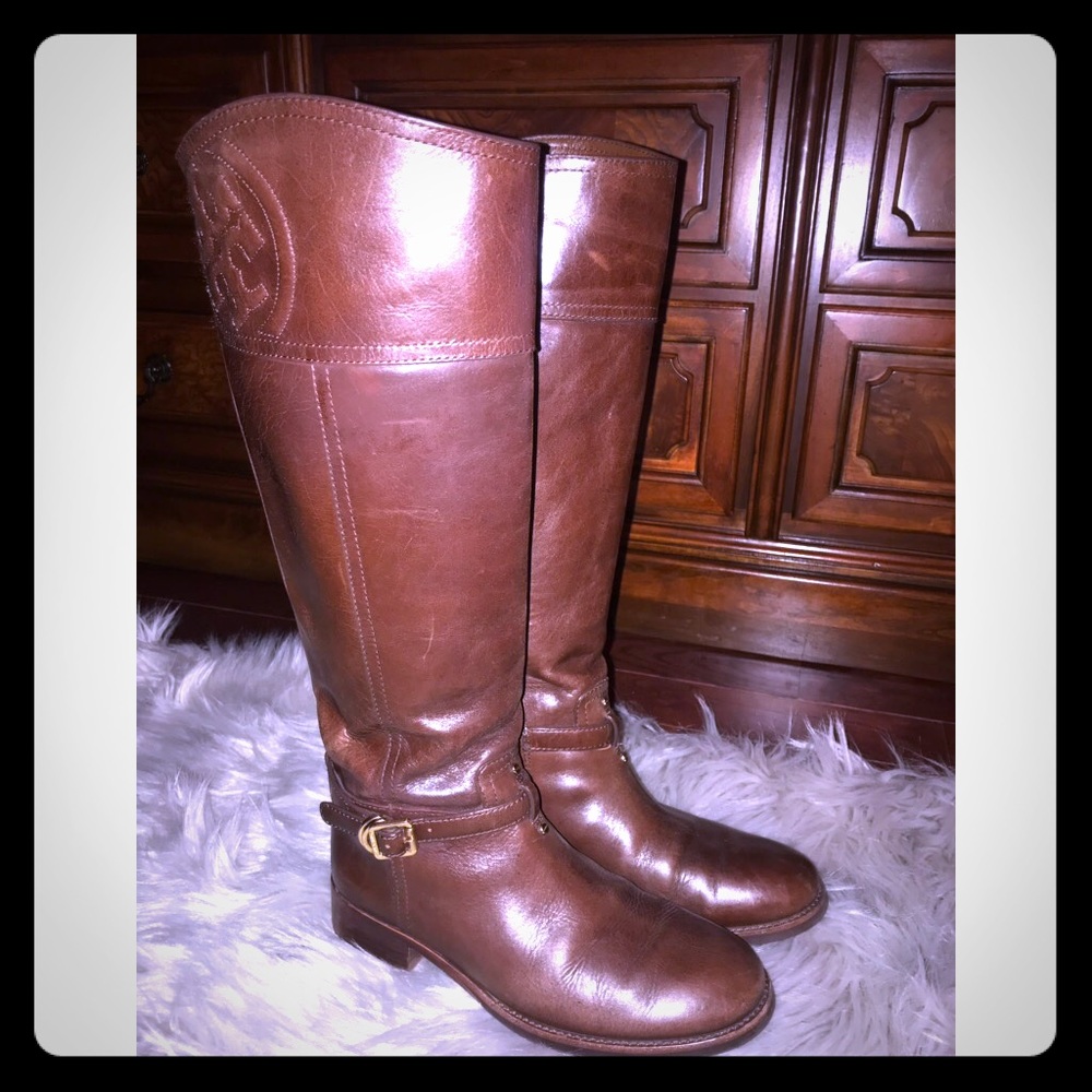 Tory Burch Marlene Riding boots sz 7